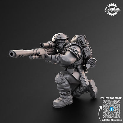 Adeptus Miniatures The Sons of Iron. Snipers Renegades and Heretics (Custom Order) - product image 4 of 6