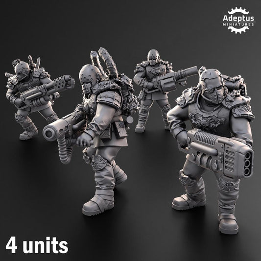 Adeptus Miniatures Dark Krocs. Special Weapons Renegades and Heretics (Custom Order) - product image 1 of 6