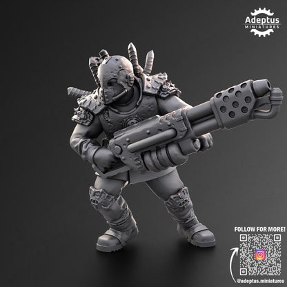 Adeptus Miniatures Dark Krocs. Special Weapons Renegades and Heretics (Custom Order) - product image 4 of 6