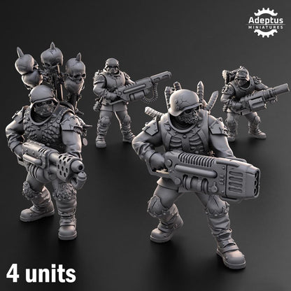 Adeptus Miniatures Varrox Regiment. Special Weapons Renegades and Heretics (Custom Order) - product image 1 of 6