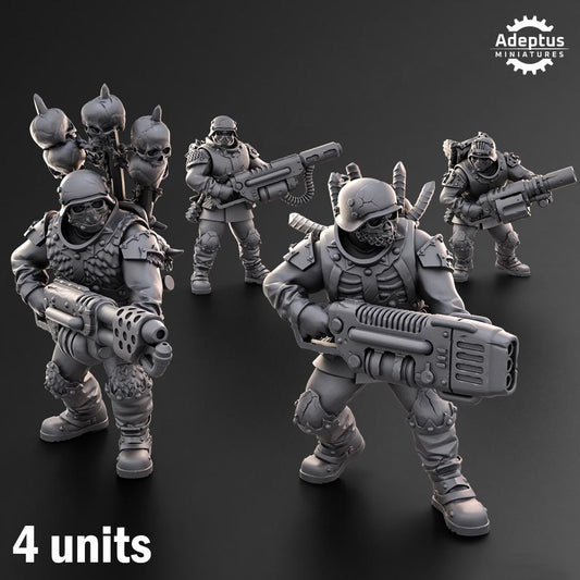 Adeptus Miniatures Varrox Regiment. Special Weapons Renegades and Heretics (Custom Order) - product image 1 of 6