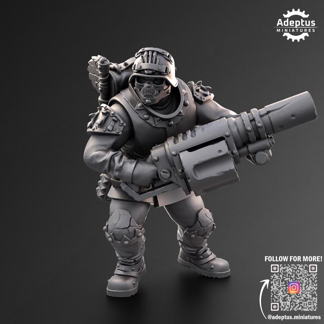 Adeptus Miniatures Varrox Regiment. Special Weapons Renegades and Heretics (Custom Order) - product image 4 of 6