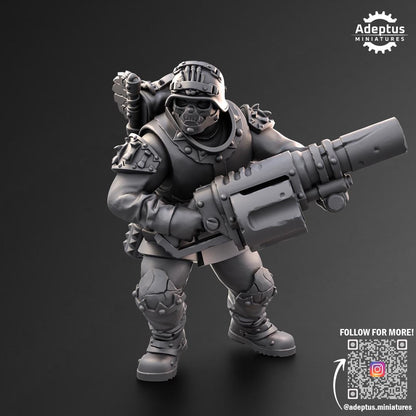 Adeptus Miniatures Varrox Regiment. Special Weapons Renegades and Heretics (Custom Order) - product image 4 of 6