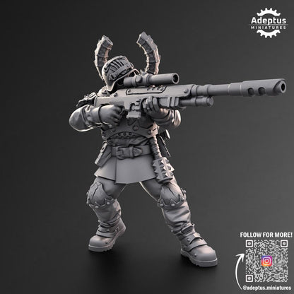 Adeptus Miniatures Varrox Regiment. Snipers Renegades and Heretics (Custom Order) - product image 3 of 6