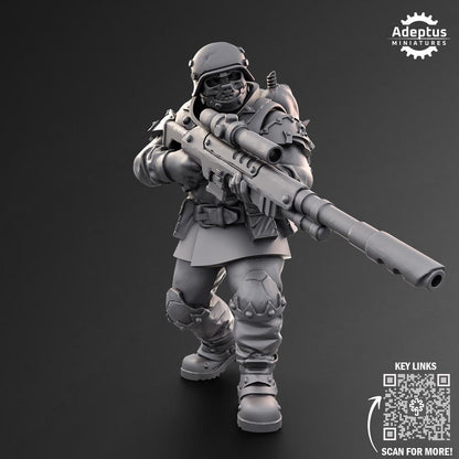 Adeptus Miniatures Varrox Regiment. Snipers Renegades and Heretics (Custom Order) - product image 5 of 6