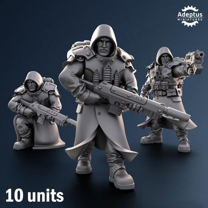 Adeptus Miniatures Janissaries Regiment Infantry Squad (Custom Order) - product image 1 of 5