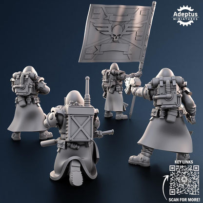 Adeptus Miniatures Janissaries Regiment Command Squad (Custom Order) - product image 2 of 10