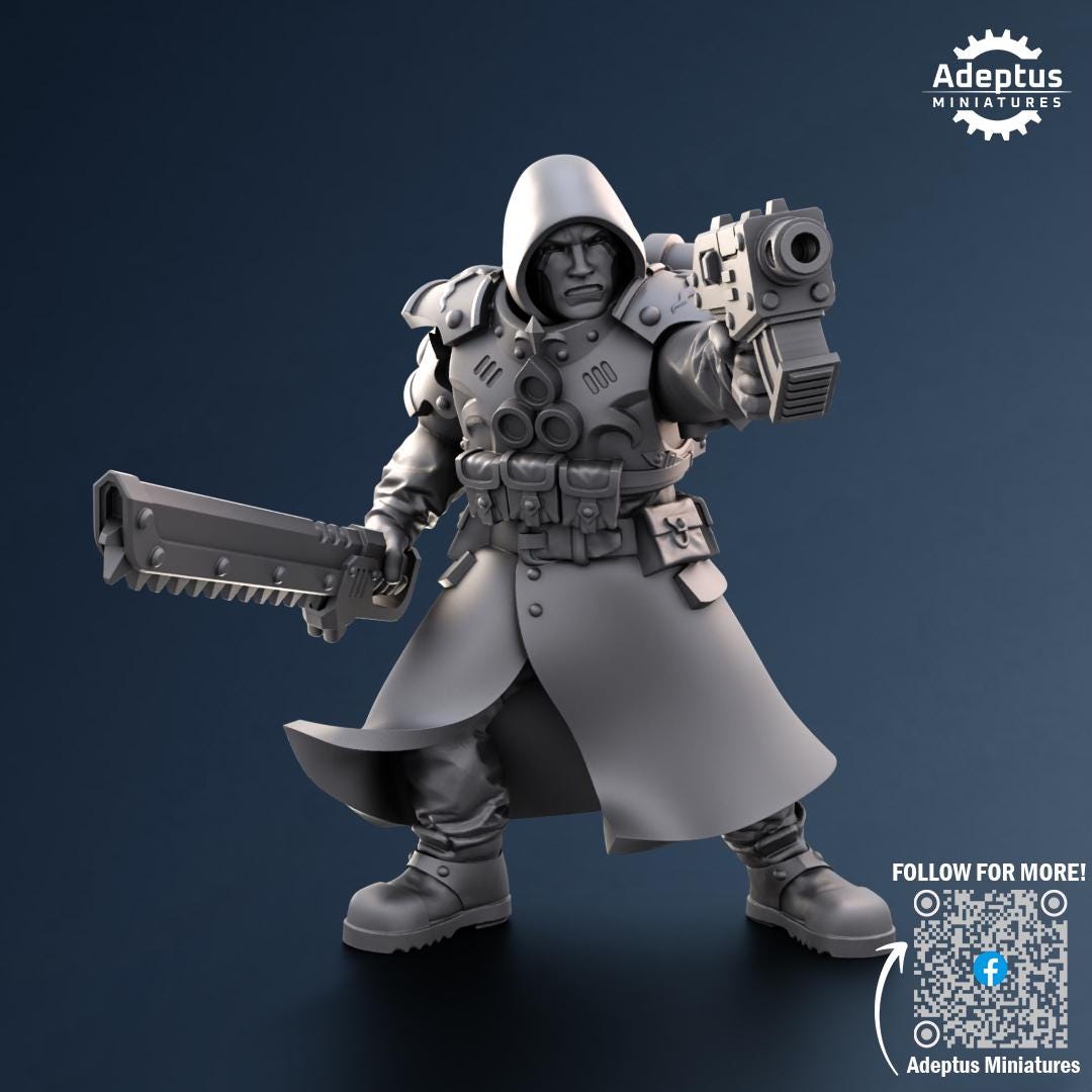 Adeptus Miniatures Janissaries Regiment Command Squad (Custom Order) - product image 6 of 10