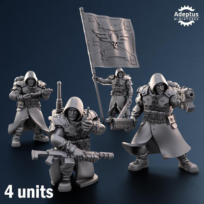 Adeptus Miniatures Janissaries Regiment Command Squad (Custom Order) - product image 1 of 10