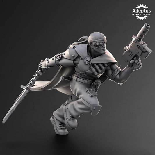 Adeptus Miniatures Commander Fang. Pose 2. Imperial Guard (Custom Order) - product image 1 of 3