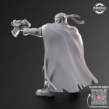 Adeptus Miniatures Commander Fang. Pose 1. Imperial Guard (Custom Order) - product image 3 of 4