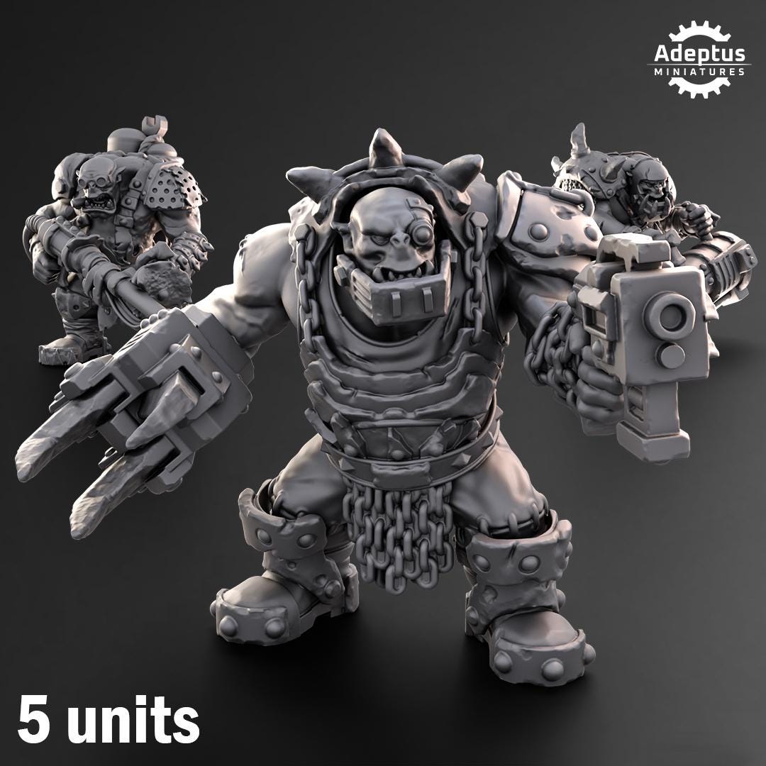 Adeptus Miniatures Rokkrampa Gutsmashas – Orks (Custom Order) - product image 1 of 6