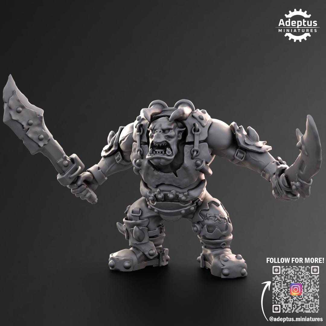 Adeptus Miniatures Rokkrampa Gutsmashas – Orks (Custom Order) - product image 6 of 6