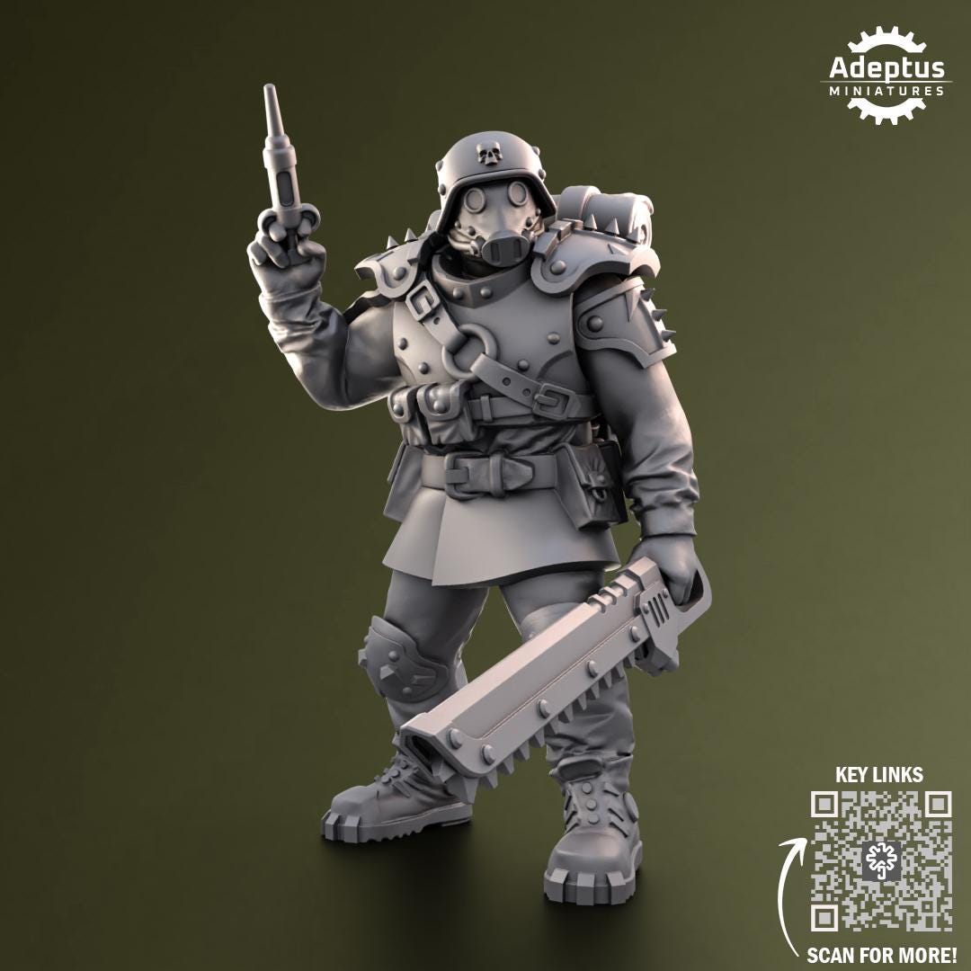Adeptus Miniatures Grimstone Legion Command Squad (Custom Order) - product image 5 of 10
