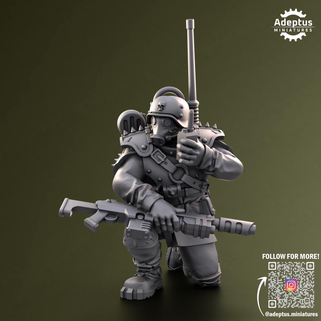 Adeptus Miniatures Grimstone Legion Command Squad (Custom Order) - product image 6 of 10