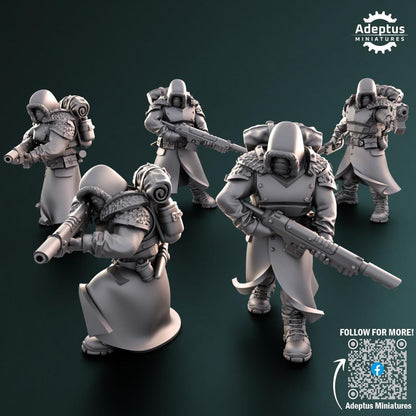 Adeptus Miniatures Frostguard Regiment Infantry Squad (Custom Order) - product image 4 of 7