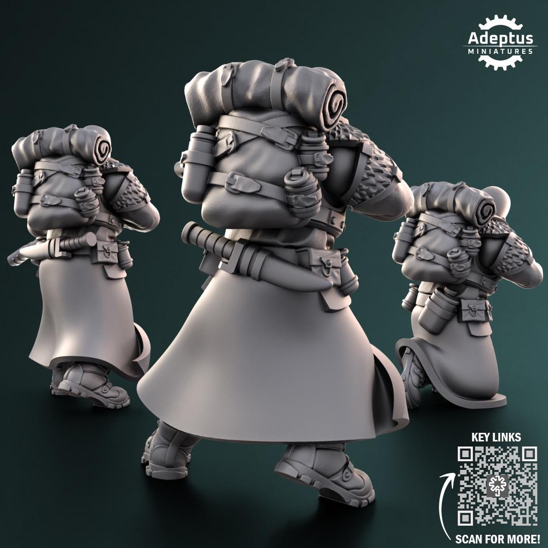 Adeptus Miniatures Frostguard Regiment Snipers (Custom Order) - product image 2 of 5