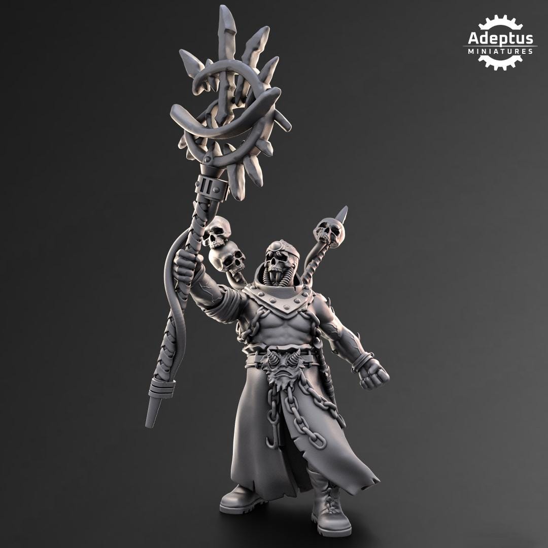 Adeptus Miniatures Doomcaster Psyker. Renegades and Heretics (Custom Order) - product image 1 of 3