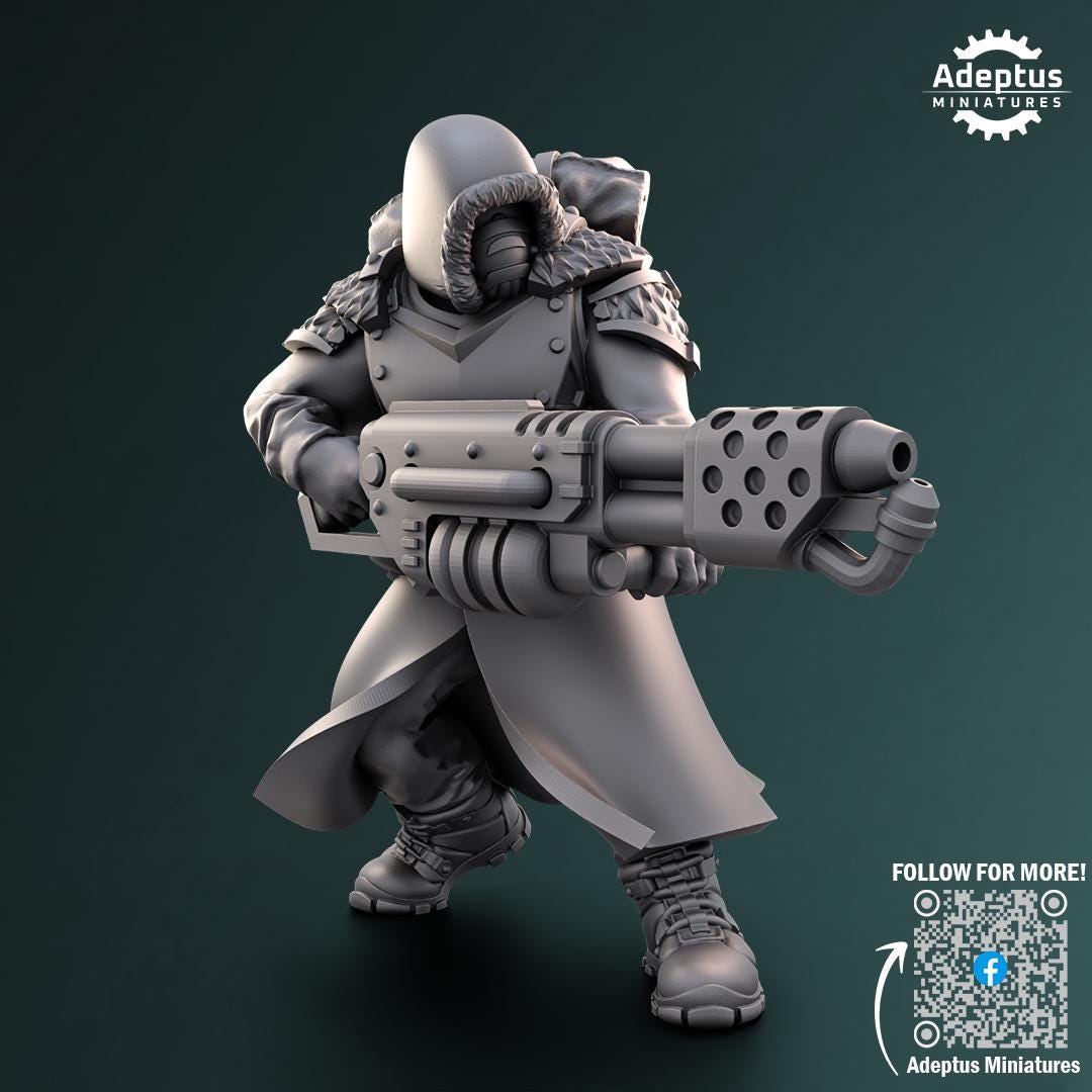 Adeptus Miniatures Frostguard Regiment Special Weapons (Custom Order) - product image 3 of 5