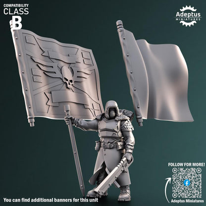 Adeptus Miniatures Frostguard Regiment Command Squad (Custom Order) - product image 3 of 10