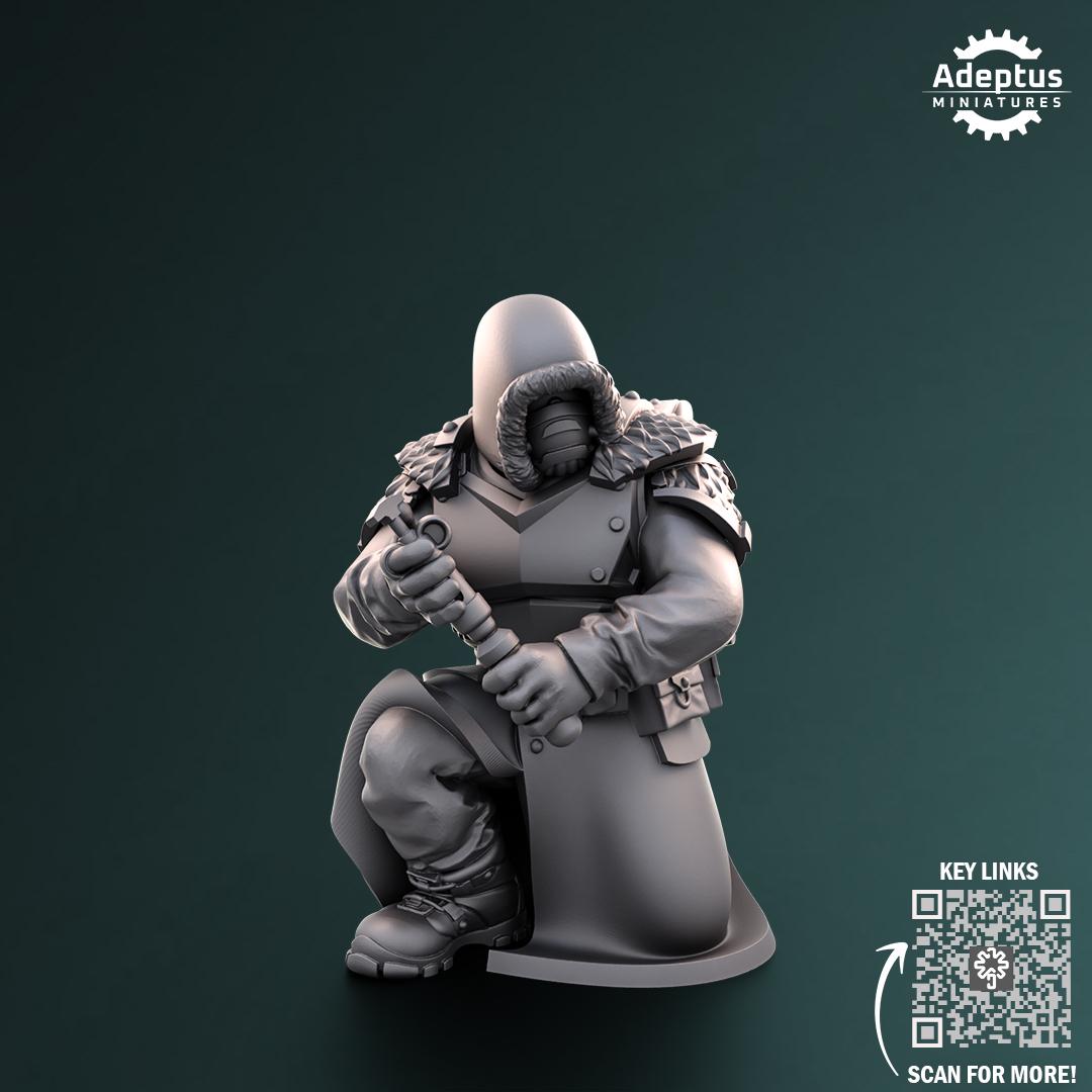 Adeptus Miniatures Frostguard Regiment Command Squad (Custom Order) - product image 4 of 10