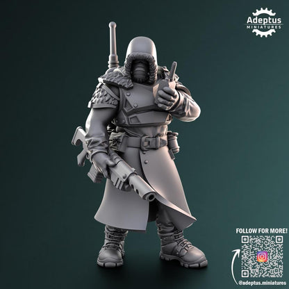 Adeptus Miniatures Frostguard Regiment Command Squad (Custom Order) - product image 5 of 10