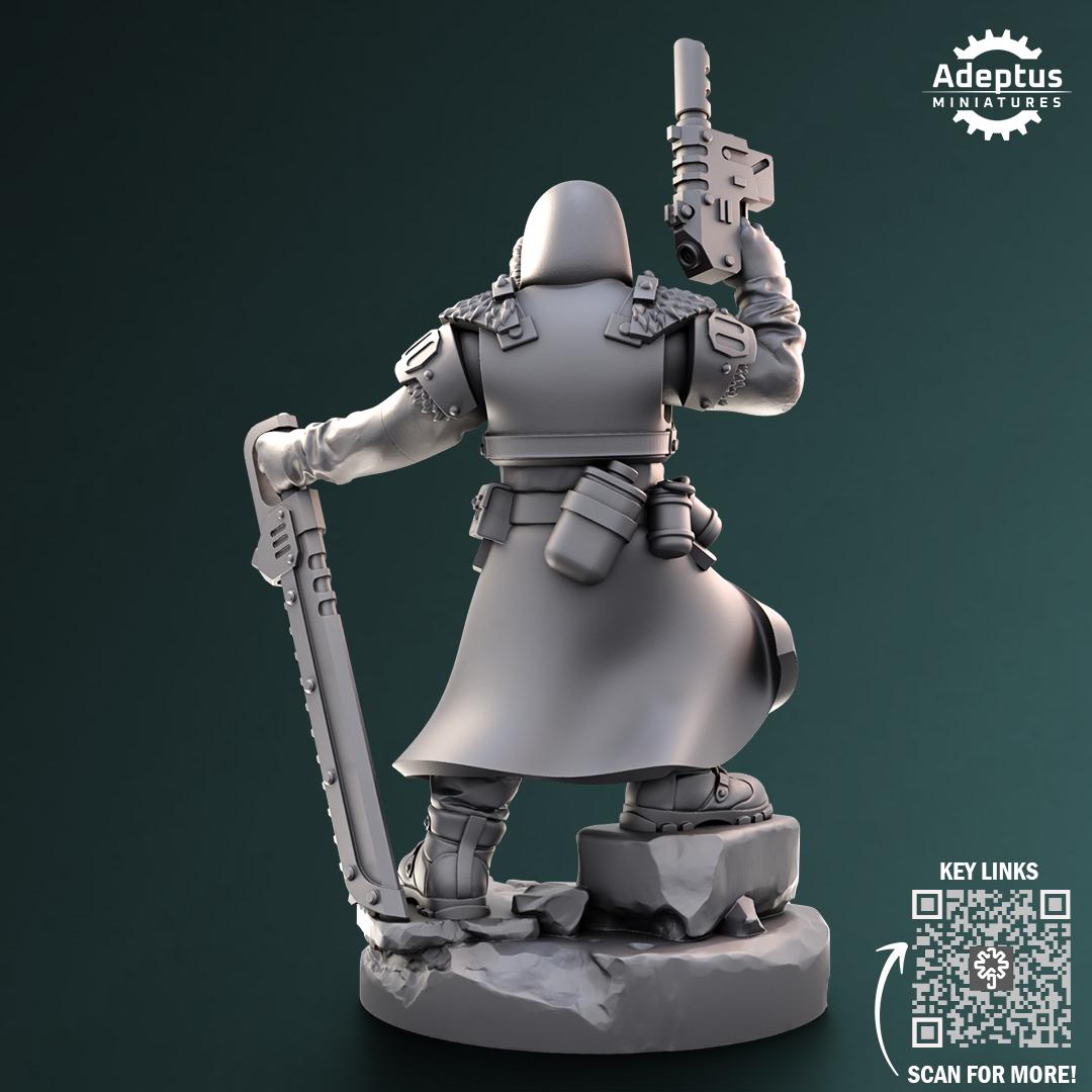 Adeptus Miniatures Frostguard Regiment Command Squad (Custom Order) - product image 9 of 10