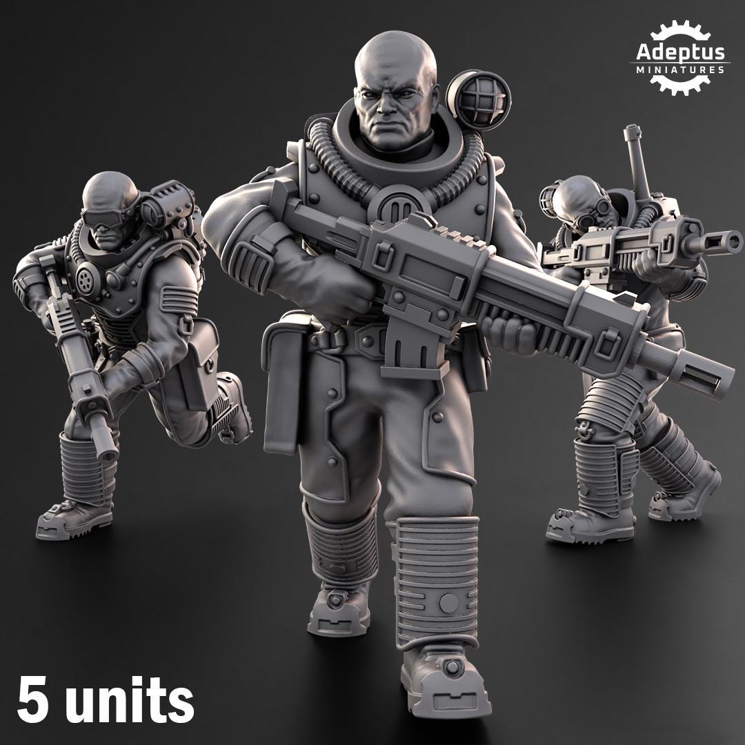 Adeptus Miniatures Mindreapers. The Hiveborne (Custom Order) - product image 1 of 3