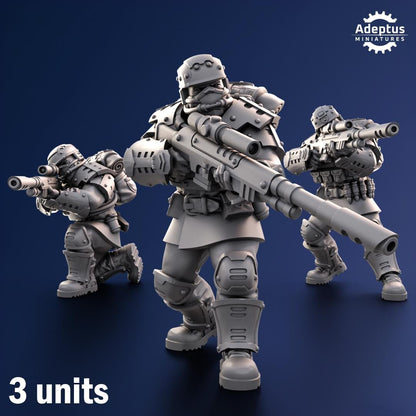 Adeptus Miniatures Steelstorm Regiment Snipers (Custom Order) - product image 1 of 5