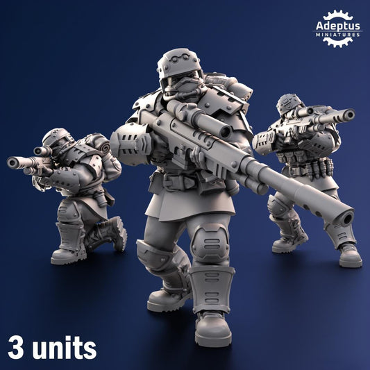 Adeptus Miniatures Steelstorm Regiment Snipers (Custom Order) - product image 1 of 5