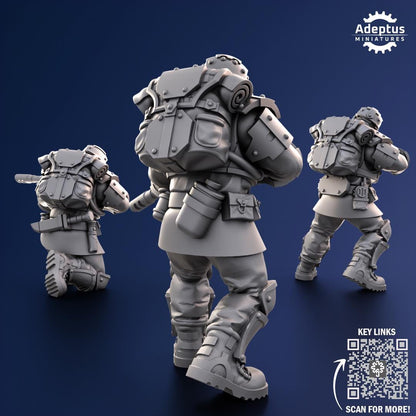 Adeptus Miniatures Steelstorm Regiment Snipers (Custom Order) - product image 2 of 5