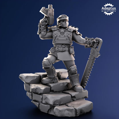 Adeptus Miniatures Steelstorm Regiment Command Squad (Custom Order) - product image 8 of 10