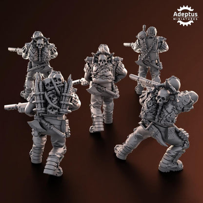 Adeptus Miniatures Shattered Legion. Renegades and Heretics Infantry Squad (Custom Order) - product image 9 of 10
