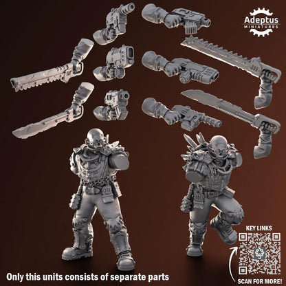 Adeptus Miniatures Shattered Legion. Renegades and Heretics Infantry Squad (Custom Order) - product image 10 of 10