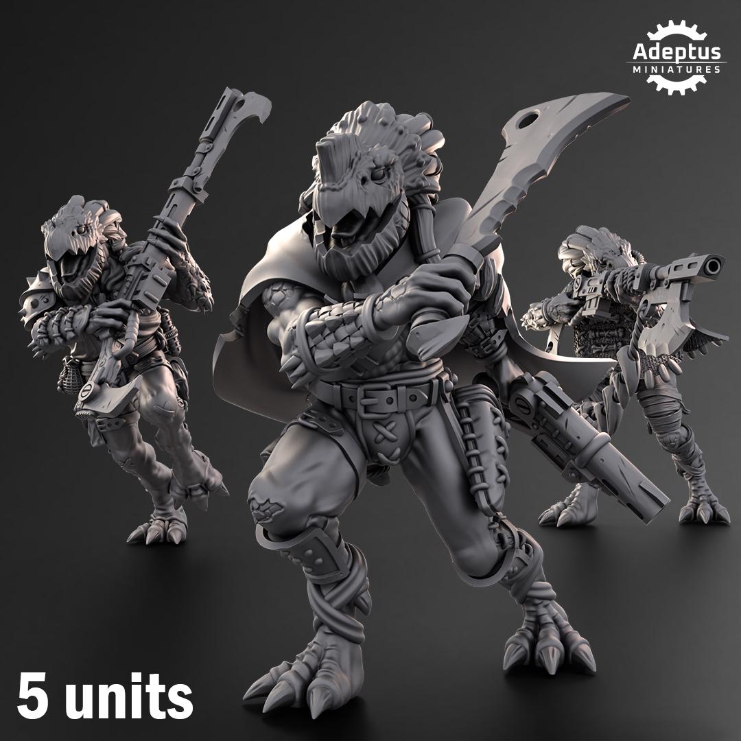 Adeptus Miniatures Fleshstalkers. Hunters (Custom Order) - product image 1 of 2