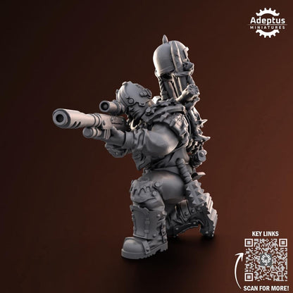 Adeptus Miniatures Shattered Legion. Renegades and Heretics Snipers (Custom Order) - product image 5 of 5