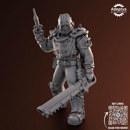 Adeptus Miniatures Shattered Legion. Renegades and Heretics Command Squad (Custom Order) - product image 3 of 9