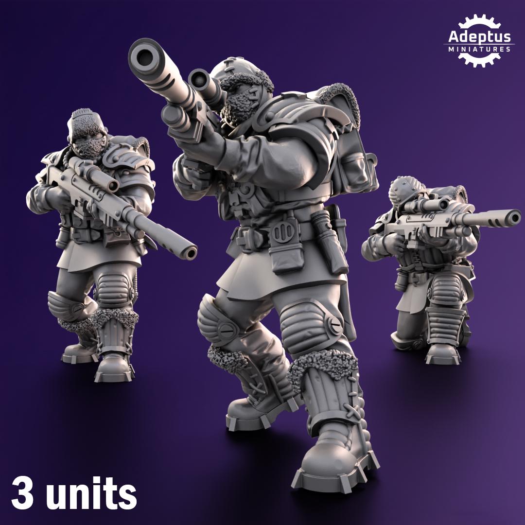 Adeptus Miniatures Stormworn Troops Snipers (Custom Order) - product image 1 of 5