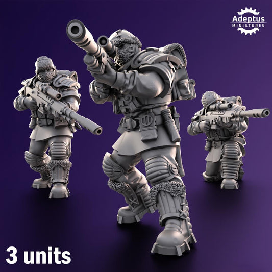 Adeptus Miniatures Stormworn Troops Snipers (Custom Order) - product image 1 of 5