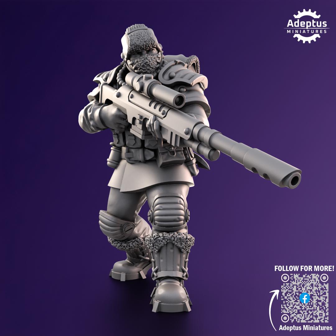 Adeptus Miniatures Stormworn Troops Snipers (Custom Order) - product image 4 of 5