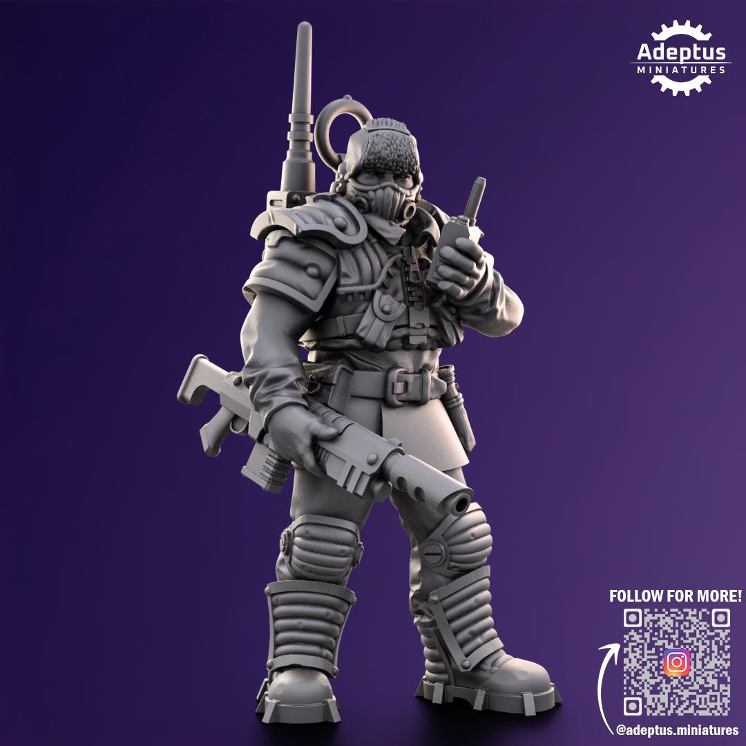 Adeptus Miniatures Stormworn Troops Command Squad (Custom Order) - product image 3 of 10