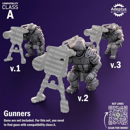 Adeptus Miniatures Stormworn Troops Heavy Weapons Teams x3 (Custom Order) - product image 5 of 8