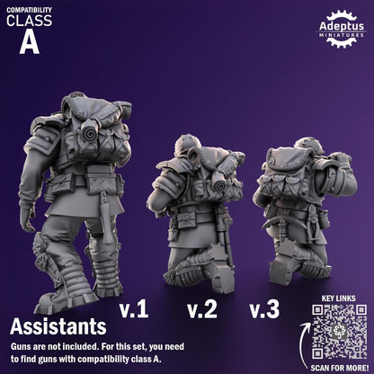 Adeptus Miniatures Stormworn Troops Heavy Weapons Teams x3 (Custom Order) - product image 8 of 8