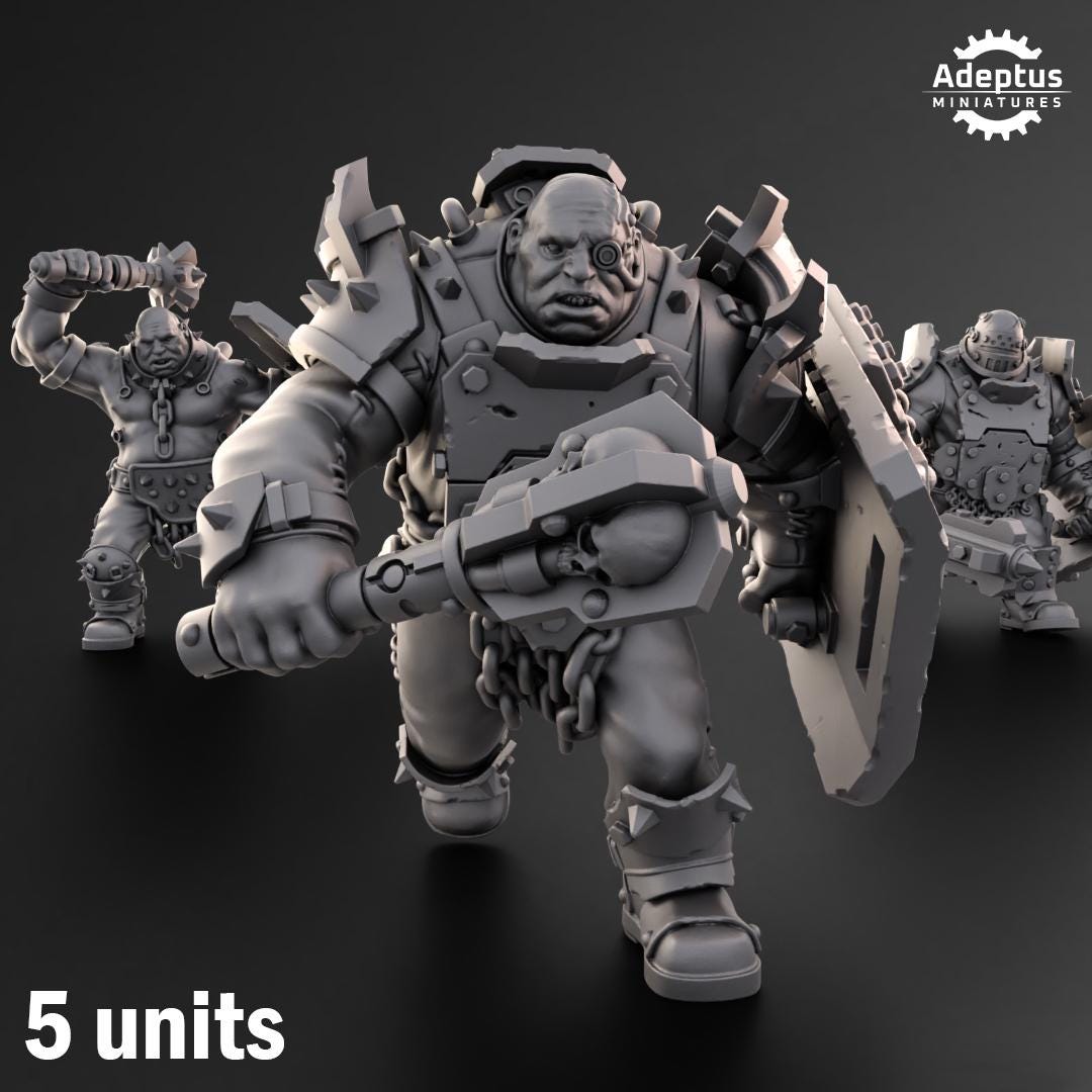 Adeptus Miniatures Abhuman Brutes. Renegades and Heretics (Custom Order) - product image 1 of 3