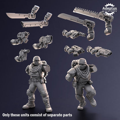 Adeptus Miniatures Sandshroud Battalion Infantry Squad (Custom Order) - product image 7 of 7