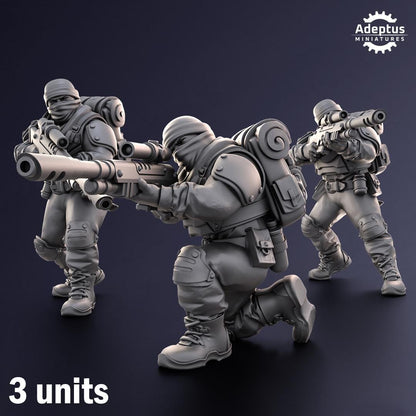 Adeptus Miniatures Sandshroud Battalions Snipers (Custom Order) - product image 1 of 5
