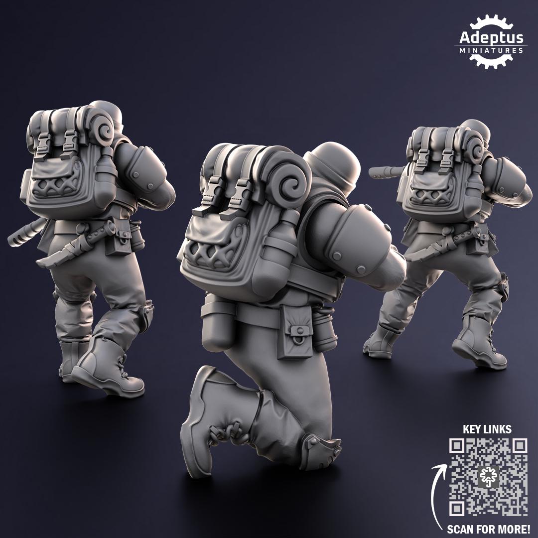 Adeptus Miniatures Sandshroud Battalions Snipers (Custom Order) - product image 2 of 5