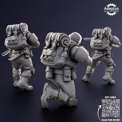 Adeptus Miniatures Sandshroud Battalions Snipers (Custom Order) - product image 2 of 5