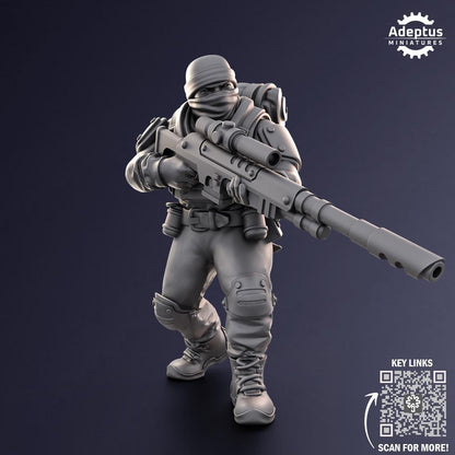 Adeptus Miniatures Sandshroud Battalions Snipers (Custom Order) - product image 5 of 5