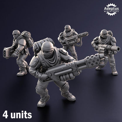 Adeptus Miniatures Sandshroud Battalion Special Weapons (Custom Order) - product image 1 of 5